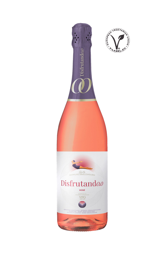 JGF Disfrutando Espumoso Desalcoholizado Rosado 75 cl